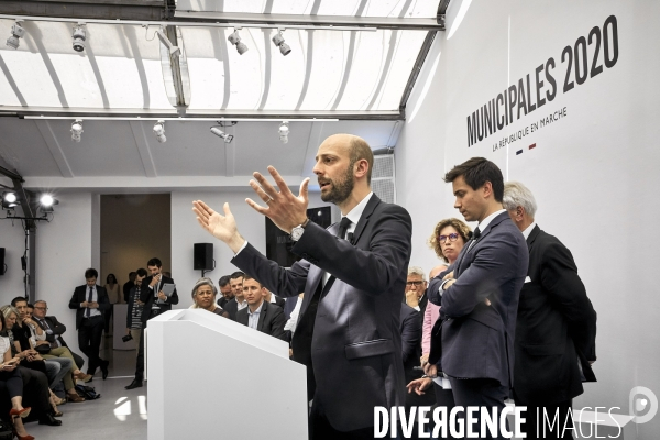La République En Marche presente ses candidats aux municipales 2020