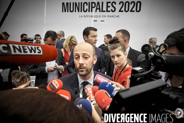 La République En Marche presente ses candidats aux municipales 2020