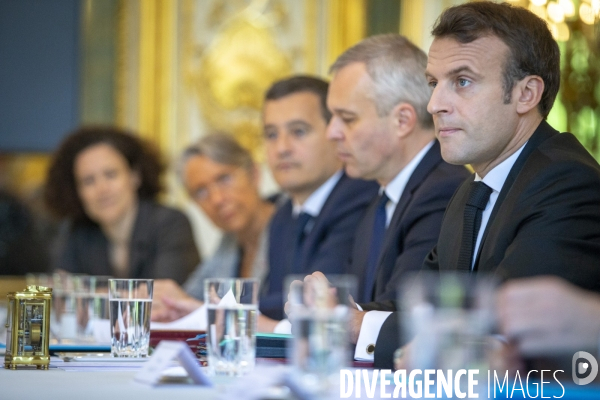 Conseil de Défense écologique à l Elysée