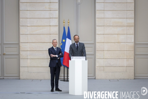 Conseil de Défense écologique à l Elysée