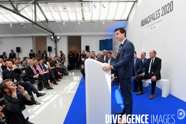 Municipales 2020 : conférence de presse de La République En Marche