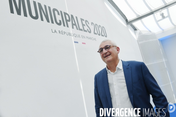 Municipales 2020 : conférence de presse de La République En Marche