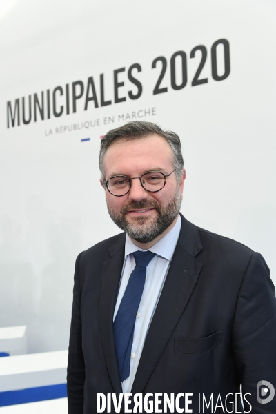 Municipales 2020 : conférence de presse de La République En Marche
