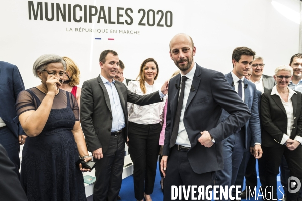 Premières investitures LREM aux municipales de 2020.