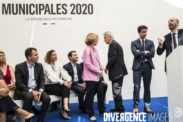 Premières investitures LREM aux municipales de 2020.