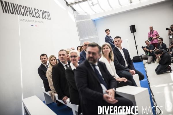 Premières investitures LREM aux municipales de 2020.