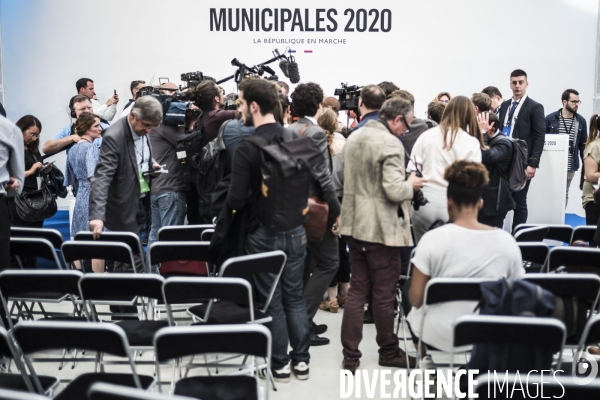 Premières investitures LREM aux municipales de 2020.