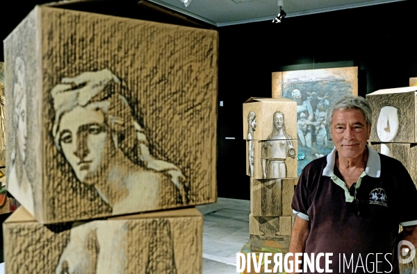 Exposition et portrait de Pavlos Samios au musée byzantin et chtrétien d  Athénes