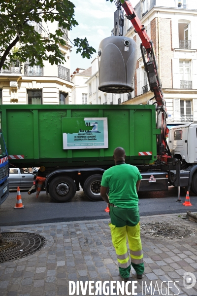 Le tri sélectif à Paris