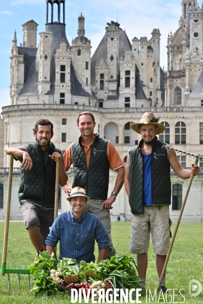 Les jardins potagers de Chambord