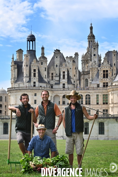 Les jardins potagers de Chambord