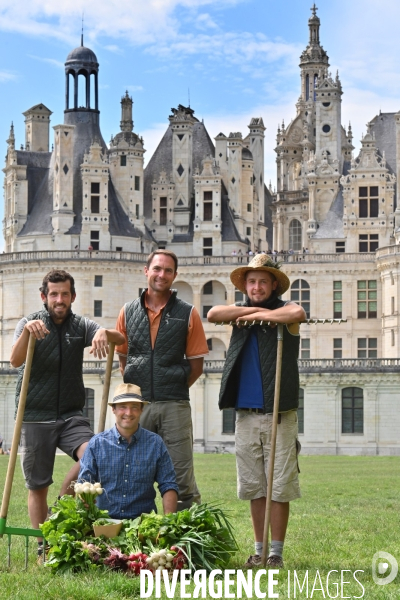 Les jardins potagers de Chambord