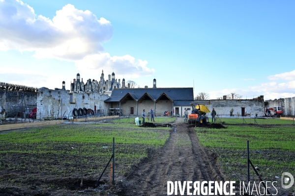 Les jardins potagers de Chambord