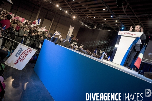 Un meeting de Francois Hollande : Lille J-5
