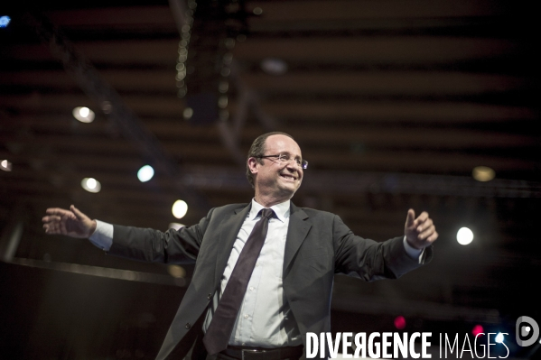 Un meeting de Francois Hollande : Lille J-5