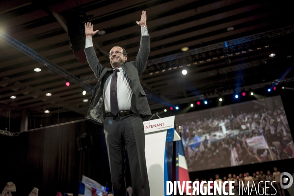 Un meeting de Francois Hollande : Lille J-5
