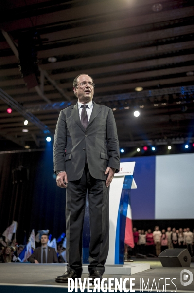 Un meeting de Francois Hollande : Lille J-5