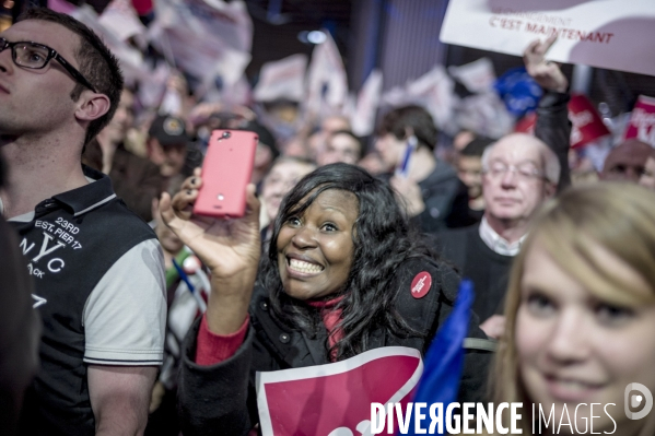 Un meeting de Francois Hollande : Lille J-5