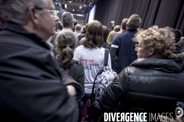 Un meeting de Francois Hollande : Lille J-5
