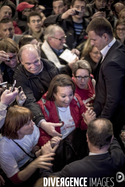 Un meeting de Francois Hollande : Lille J-5