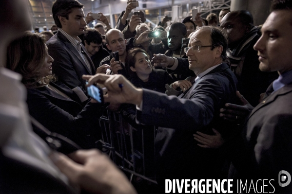 Un meeting de Francois Hollande : Lille J-5