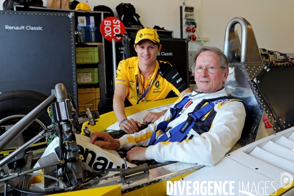 Jean-Pierre Jabouille. 40 ans après sa première victoire avec Renault Turbo.