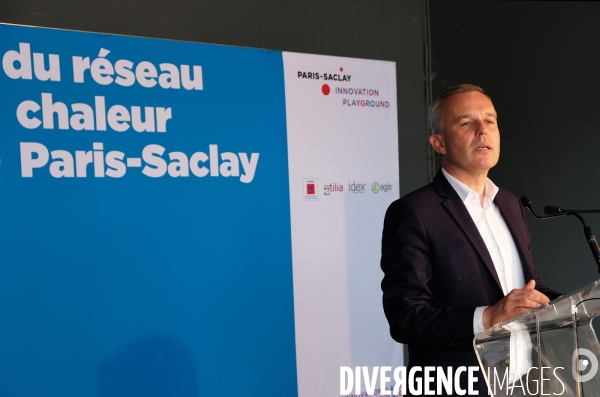 Inauguration du réseau d échange de chaleur et de froid de Paris-Saclay.