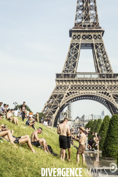 Canicule à Paris - Juin 2019