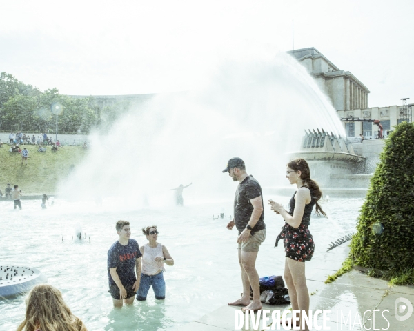 Canicule à Paris - Juin 2019