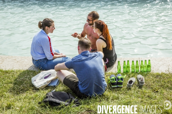 Canicule à Paris - Juin 2019