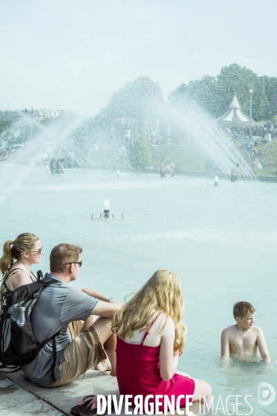 Canicule à Paris - Juin 2019