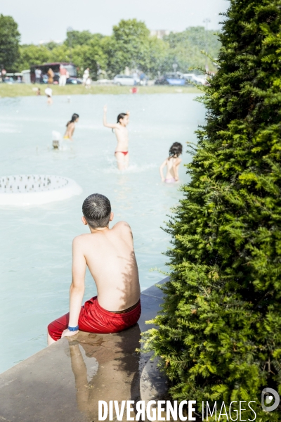 Canicule à Paris - Juin 2019