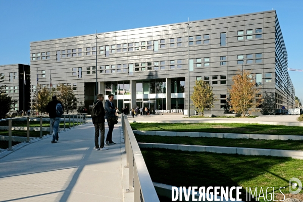 Inauguration du réseau d échange de chaleur et de froid de Paris-Saclay.