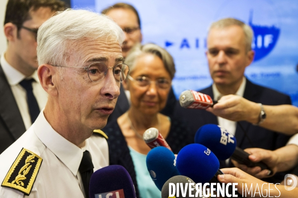 François de RUGY visite AIRPARIF.