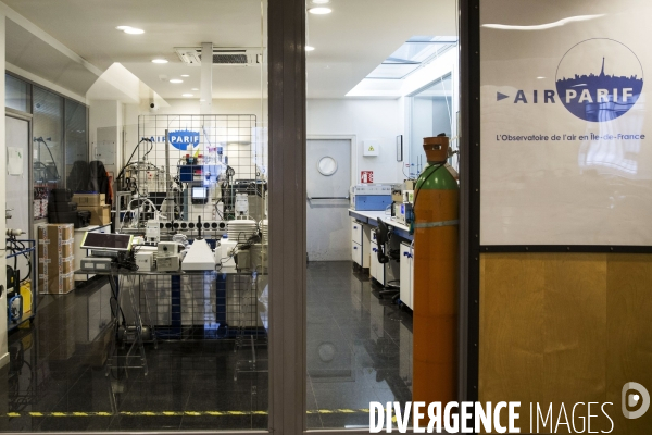 François de RUGY visite AIRPARIF.