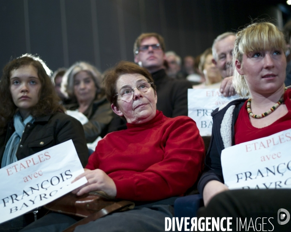 Lancement de campagne de François Bayrou à Dunkerque