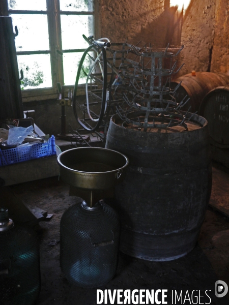 Mr Jacques Serre,distillateur de cru ambulant