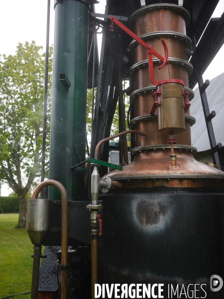 Mr Jacques Serre,distillateur de cru ambulant