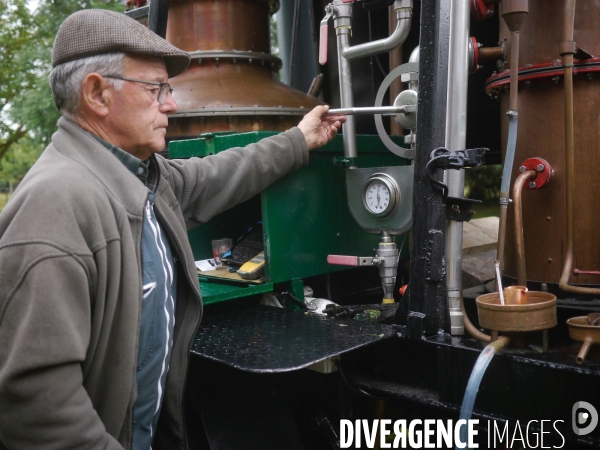 Mr Jacques Serre,distillateur de cru ambulant