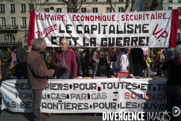 Paris 19 mars 2009, manifestation