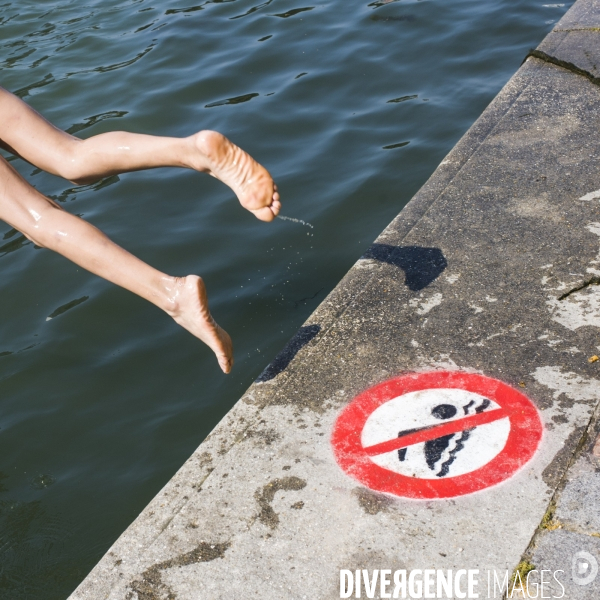 Canal de l ourcq, ete 2019