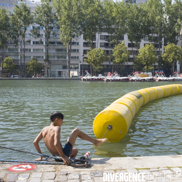 Canal de l ourcq, ete 2019