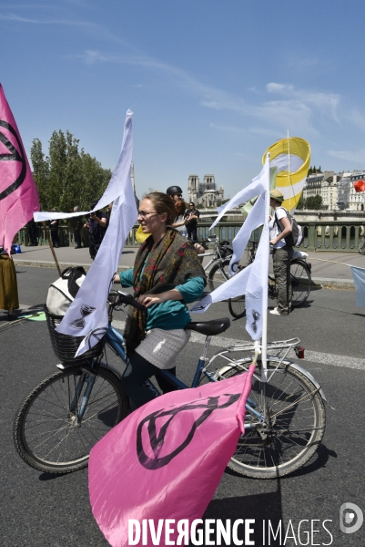 Action SUR LE PONT, REBELLION organisée par extinction rebellion. Action SUR LE PONT REBELLION organized by extinction rebellion.