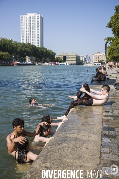 Canal de l ourcq, ete 2019