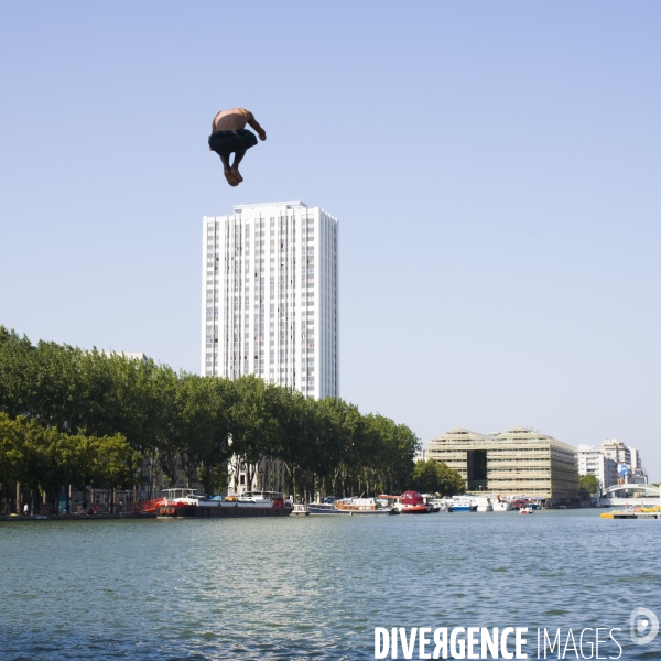 Canal de l ourcq, ete 2019