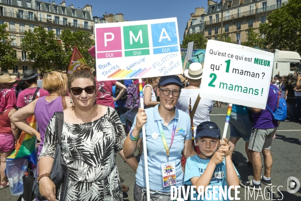 Gay Pride, Manifestation des fiertés, Paris
