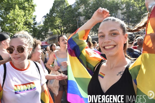 Gay pride 2019, la Marche des fiertés.