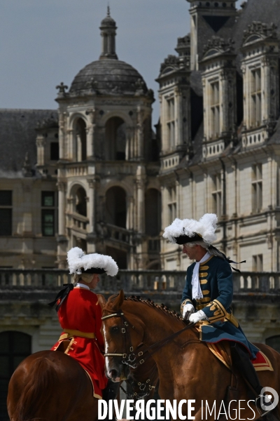 500 cavaliers pour les 500 ans de Chambord