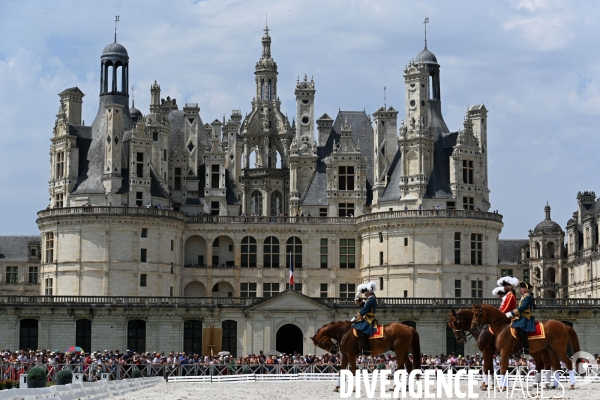 500 cavaliers pour les 500 ans de Chambord