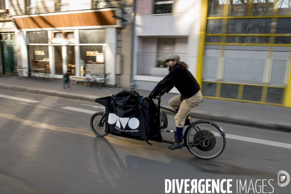 Olvo, coopérative de cyclo-logistique